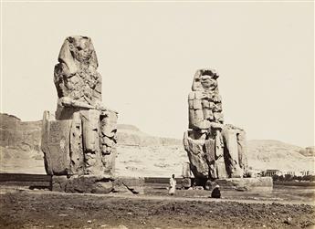 FRANCIS FRITH (1822-1898) A suite of 8 photographs from Egypt and Greece. 1857.